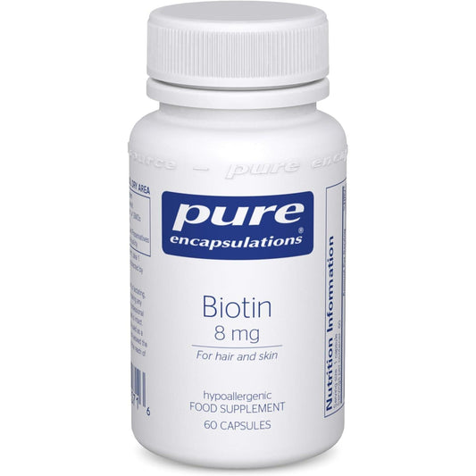 Pure Encapsulations Biotin 8mg 60 Capsules