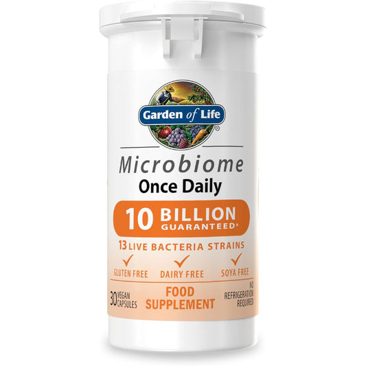 Garden of Life Microbiome Once Daily Capsules – 30 Capsules
