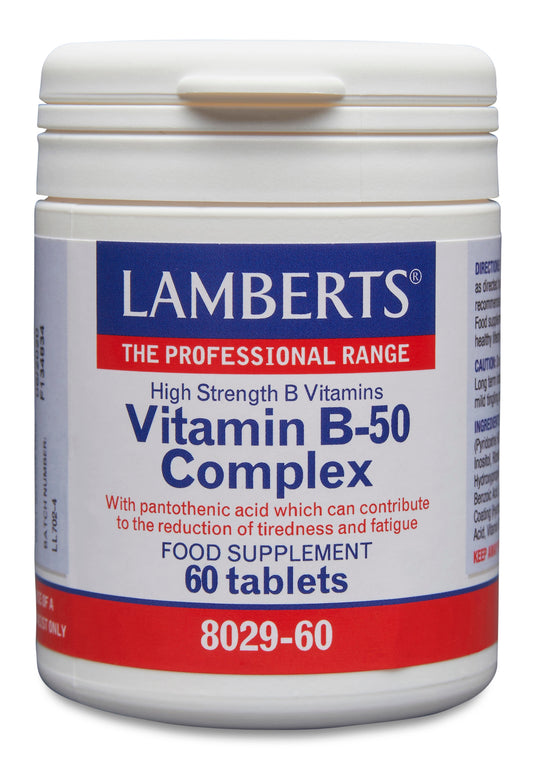 lamberts - Vitamin B-50 Complex 60 Tablets