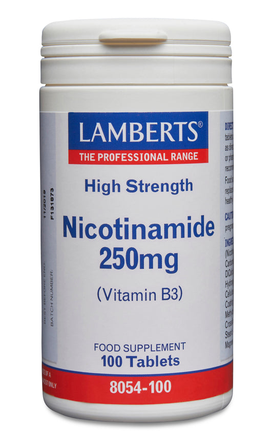 lamberts - 100 Tablets Nicotinamide 250mg