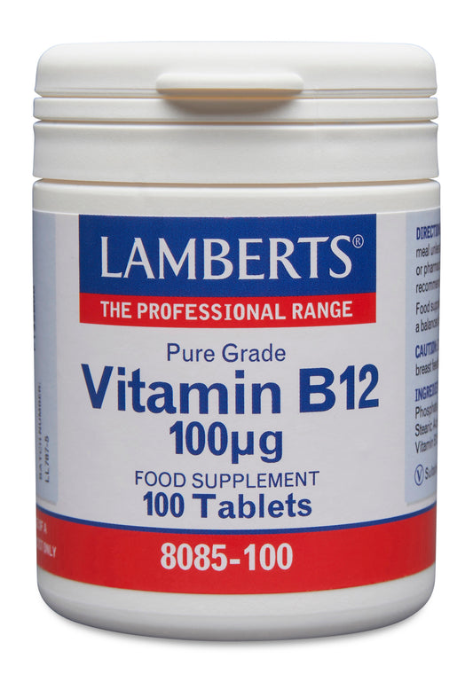 lamberts - 100 Tablets Vitamin B12 100µg