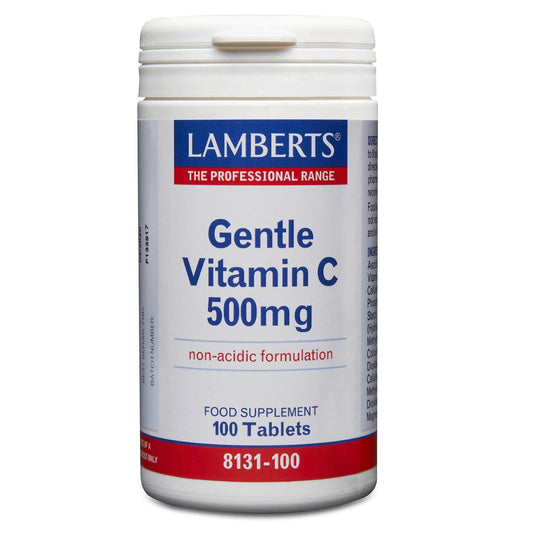 lamberts - 100 Tablets Gentle Vitamin C 500mg