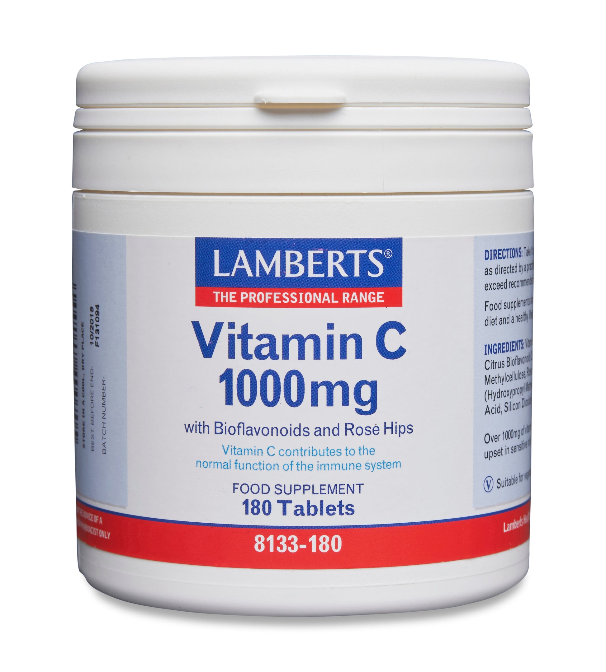 lamberts - 180 Tablets Vitamin C 1000mg