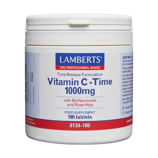 lamberts - 180 Tablets Time Release Vitamin C 1000mg