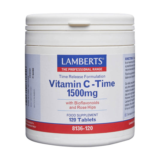 lamberts - 120 Tablets Time Release Vitamin C 1500mg