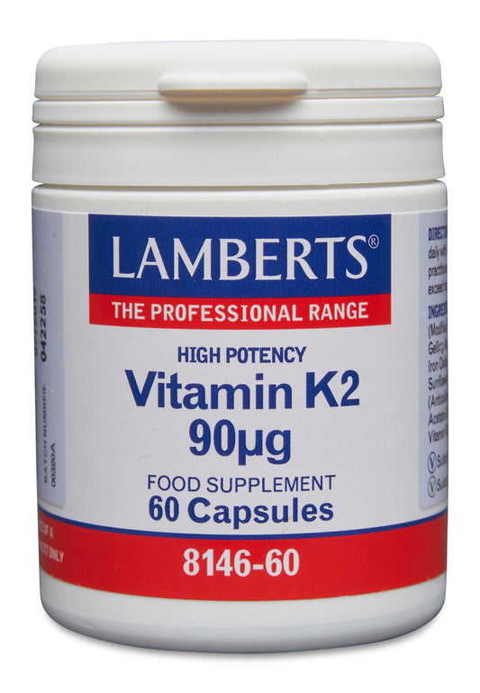 lamberts - 60 Capsules Vitamin K2 90µg