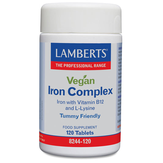 lamberts - 120 Tablets Vegan Iron Complex