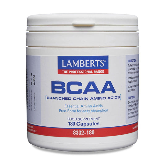 lamberts - 180 Capsules BCAA - Branch Chain Amino Acids