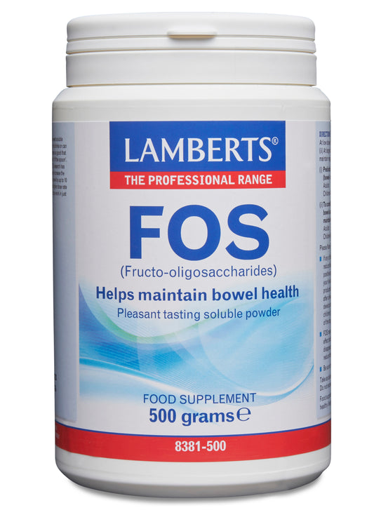 lamberts - 500g Powder FOS (Fructo-oligosaccharides)