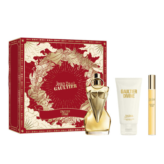 Jean Paul Gaultier Divine 50ml EDP, 75ml Body Lotion & 10ml Travel Spray Gift Set
