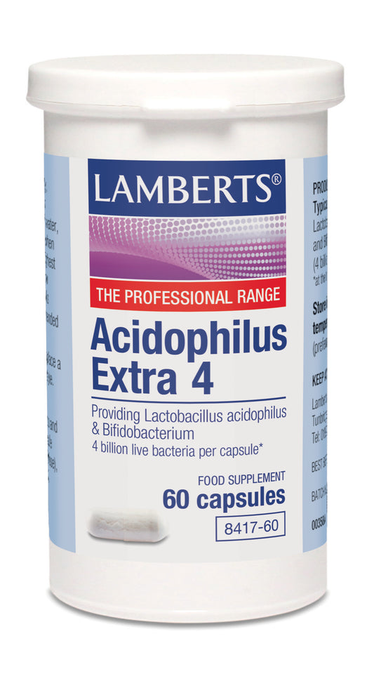 lamberts - 60 Capsules Acidophilus Extra 4