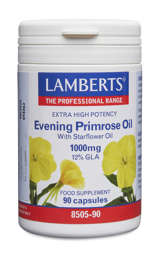 lamberts - 90 Capsules Evening Primrose Oil with Starflower Oil 1000mg