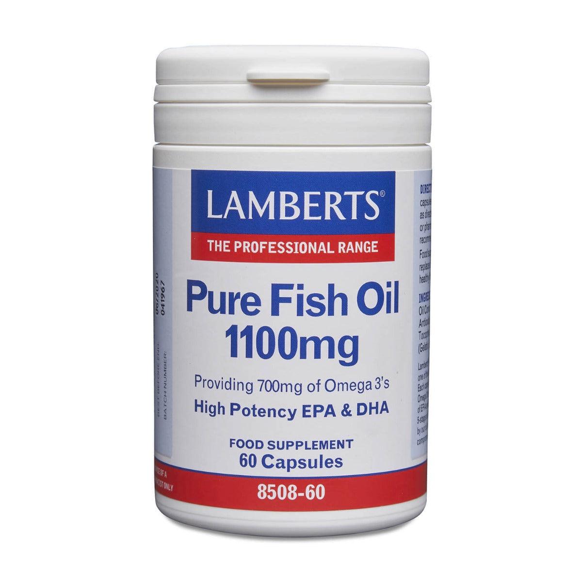 lamberts - 60 Capsules Pure Fish Oil 1100mg