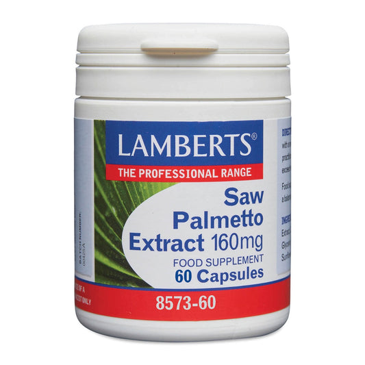 lamberts - 60 Capsules Saw Palmetto Extract 160mg