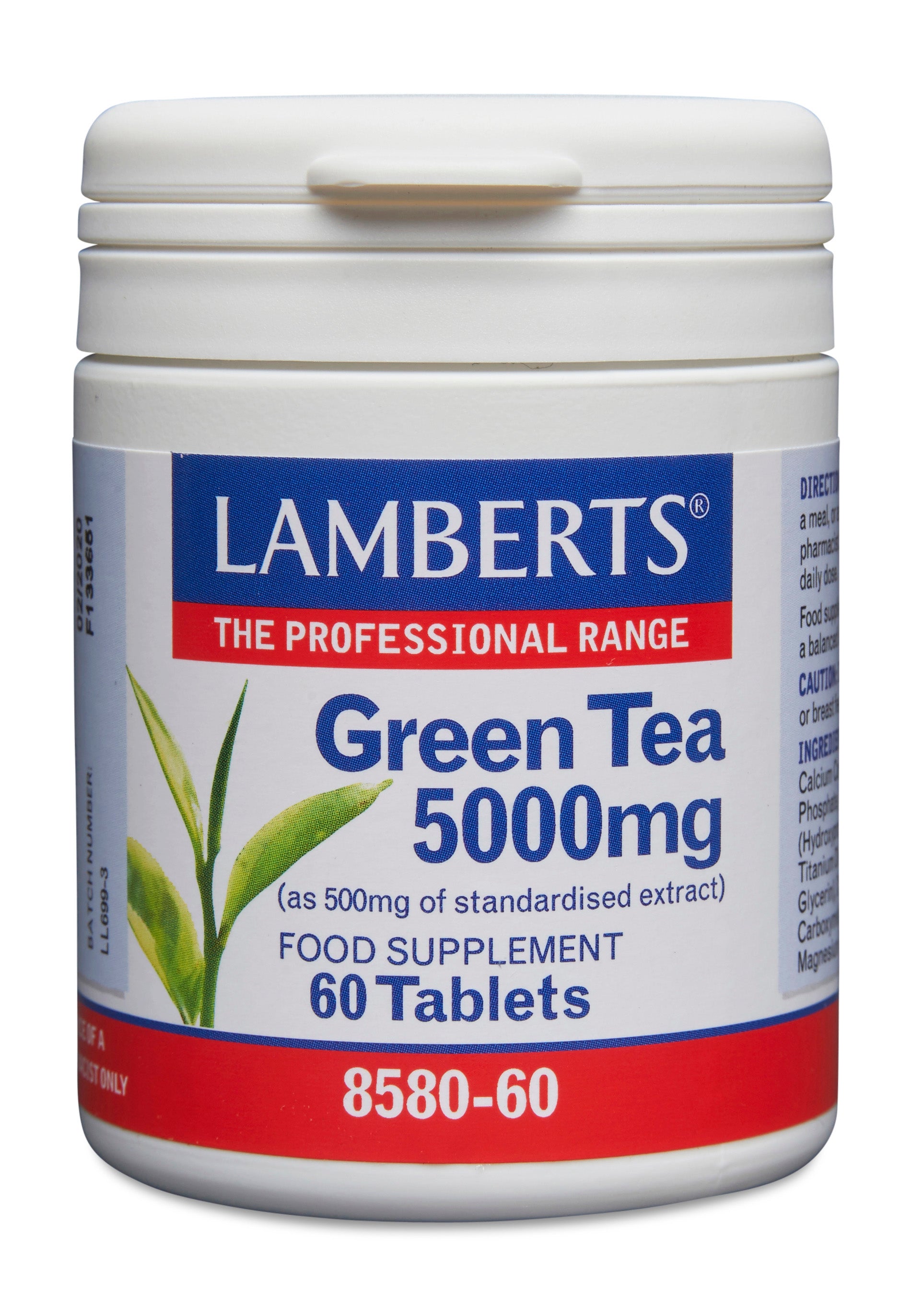 lamberts - 60 Tablets Green Tea 5000mg