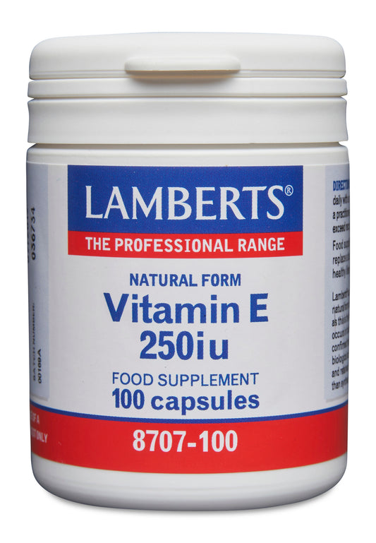 lamberts - Natural Form Vitamin E 250iu