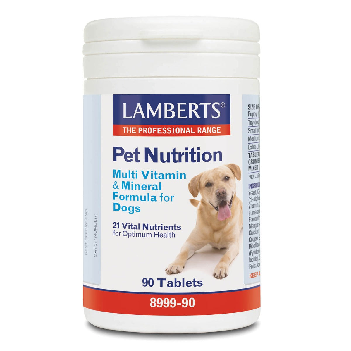 lamberts - 90 Tablets Multi Vitamin and Mineral for Dogs