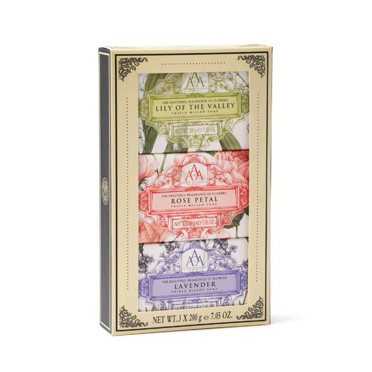 Somerset Toiletry Company AAA Soap Gift Set 3 x 200g