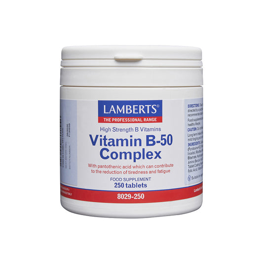Lamberts Health Care Vitamin B-50 Complex (250 Tablets)