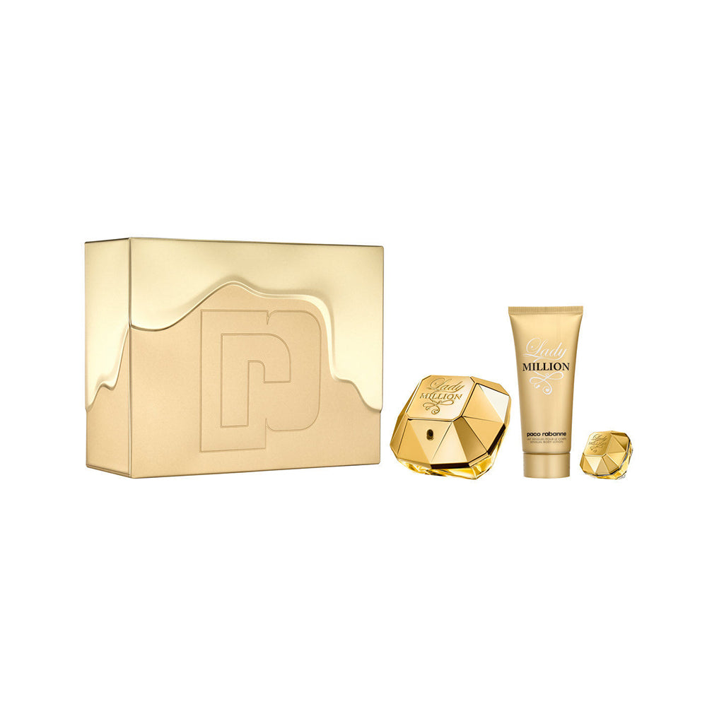 Paco Rabanne Lady Million Eau De Parfum Gift Set 80ml