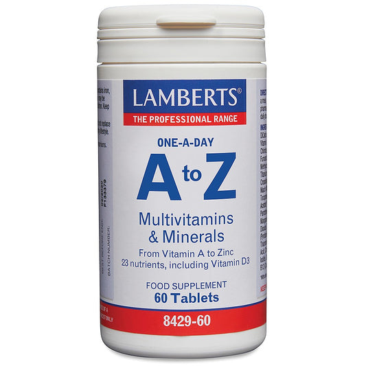 Lamberts A to Z Multivitamins & Minerals Tablets 60 Tablets - Food Supplement