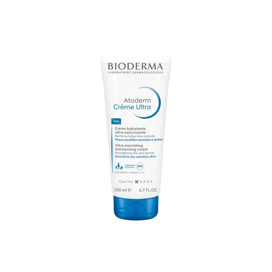 Bioderma Atoderm Cream Ultra - Gentle & Nourishing Face & Body Moisturiser 200ml