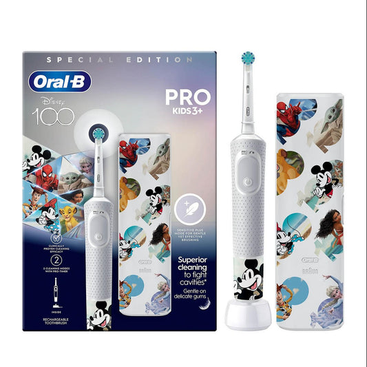 Oral B Vitality Pro Kids Disney Toothbrush including Travel Case