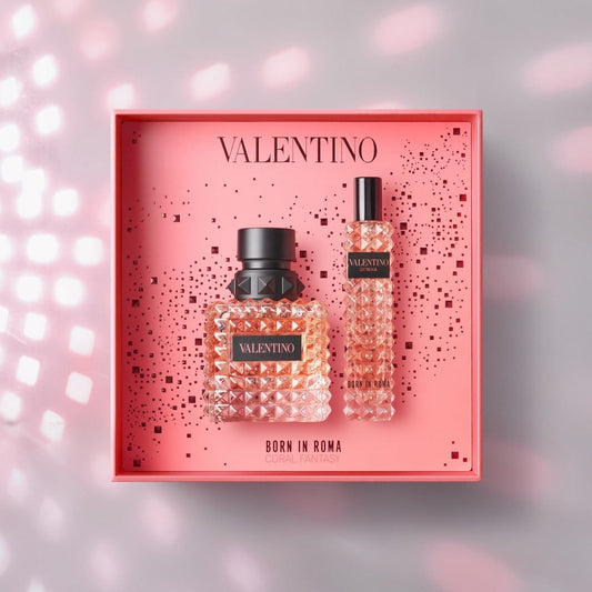 Valentino Born in Roma Donna Coral Fantasy 50ml EDP & 15ml EDP Gift Set