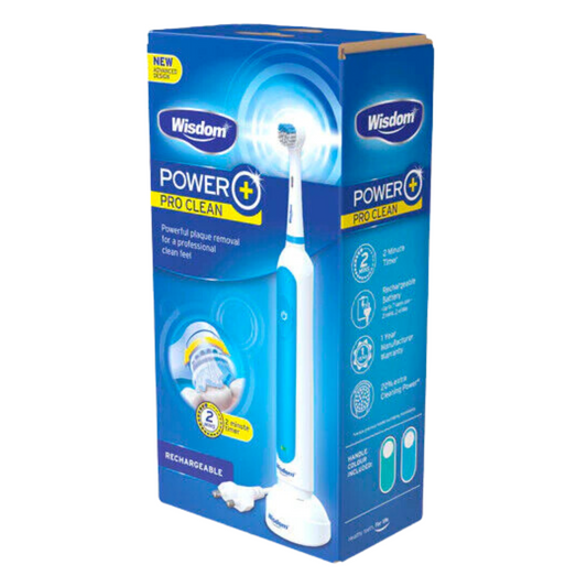 Wisdom Power+ Pro Clean Rechargeable Electric Toothbrush Brand New and Authentic