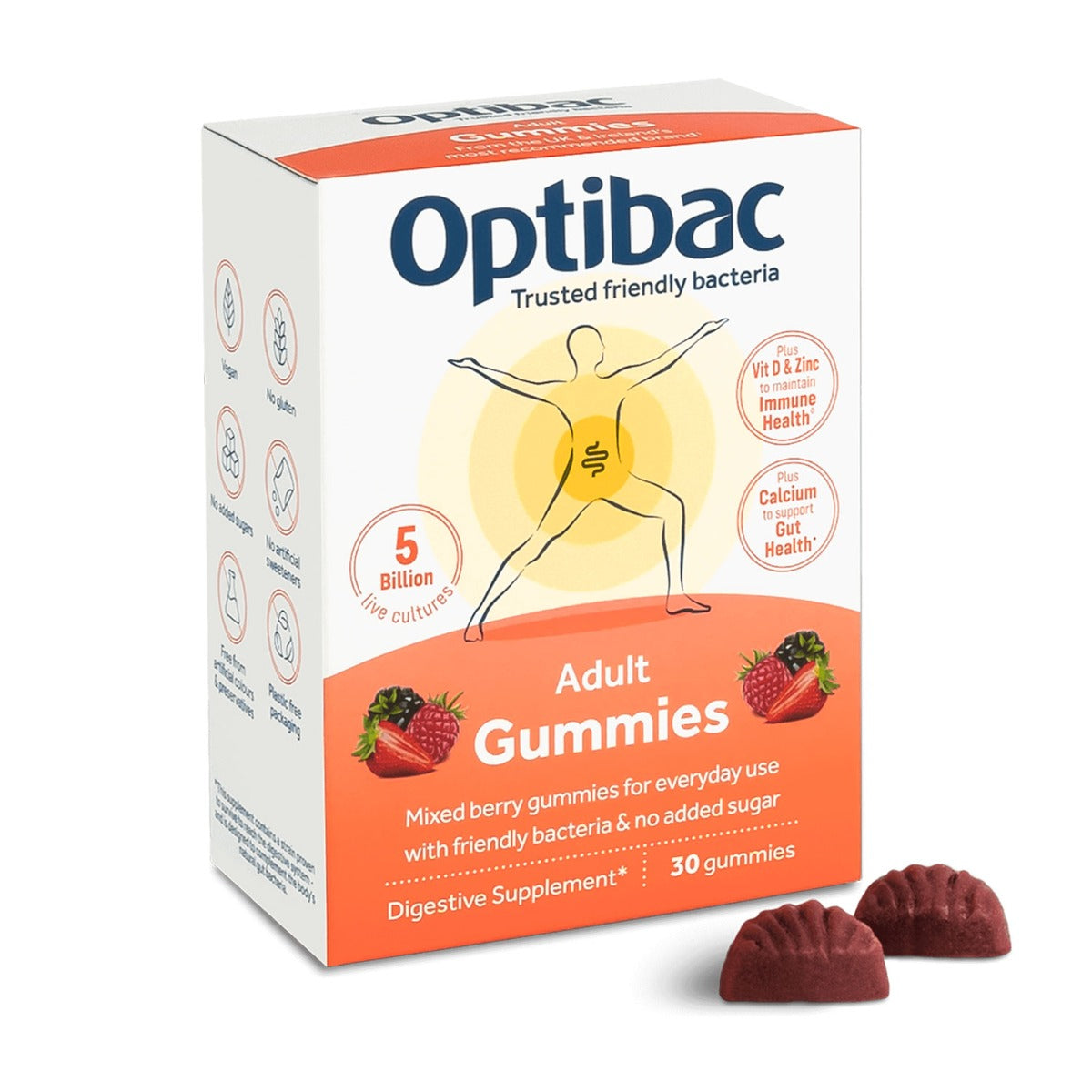 Optibac Adult Gummies 30 Servings