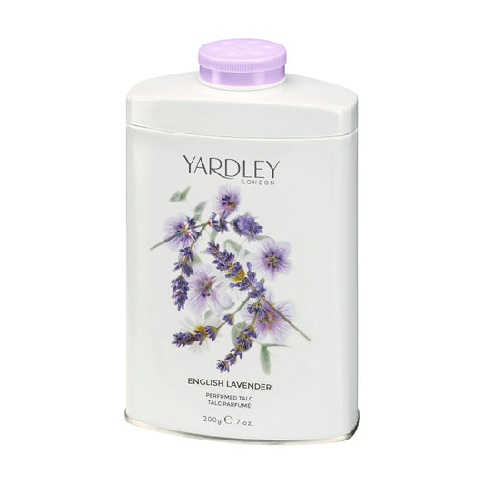 English Lavender Perfumed Talc for her