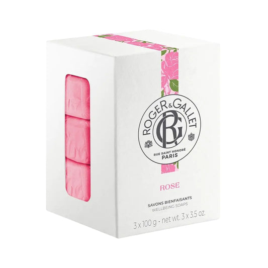 Roger & Gallet Rose Soap Coffret 3 x 100g