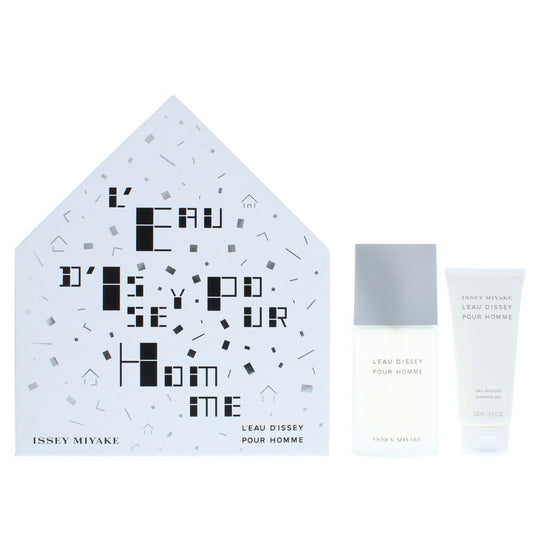 Issey Miyake L'Eau d'Issey Gift Set for Him EDT 75ml, Shower Gel 100ml Authentic
