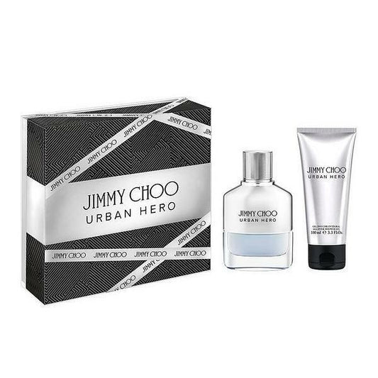 Jimmy Choo Urban Hero Gift Set 50ml EDP Spray & 100ml Shower Gel