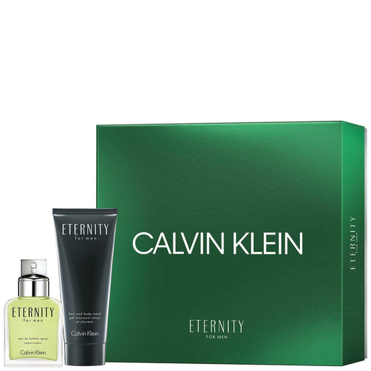 Calvin Klein CK Eternity Men Gift Set 50ml EDT & 100ml Body Wash