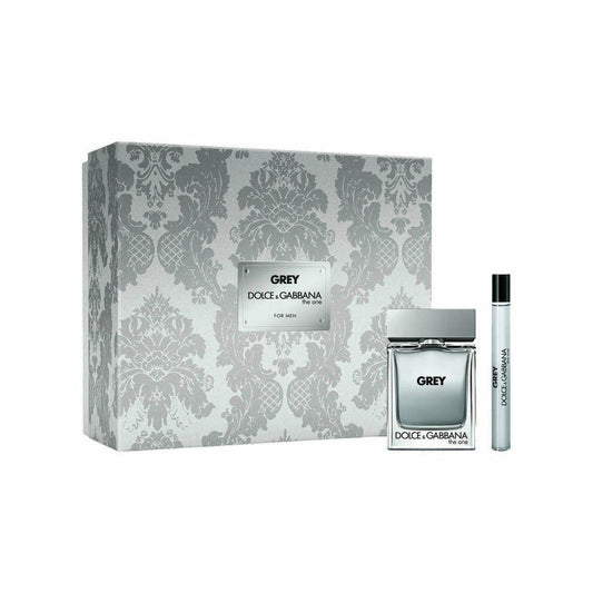 Dolce and Gabbana The One Grey Gift Set for Him 50ml EDT Spray +10ml Travel EDT