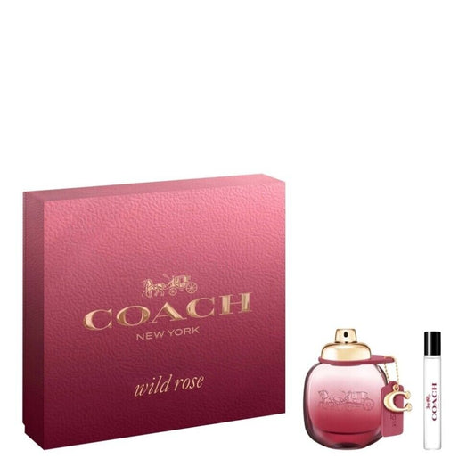 Coach Wild Rose Gift Set 50ml EDP & 7.5ml EDP Travel Spray