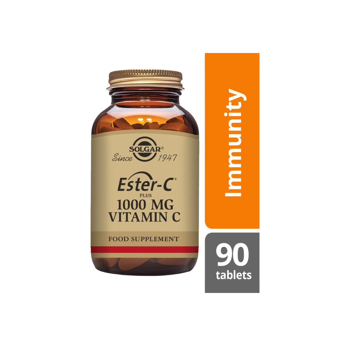 Solgar® Ester-C Plus 1000 mg Vitamin C Tablets - Pack of 90