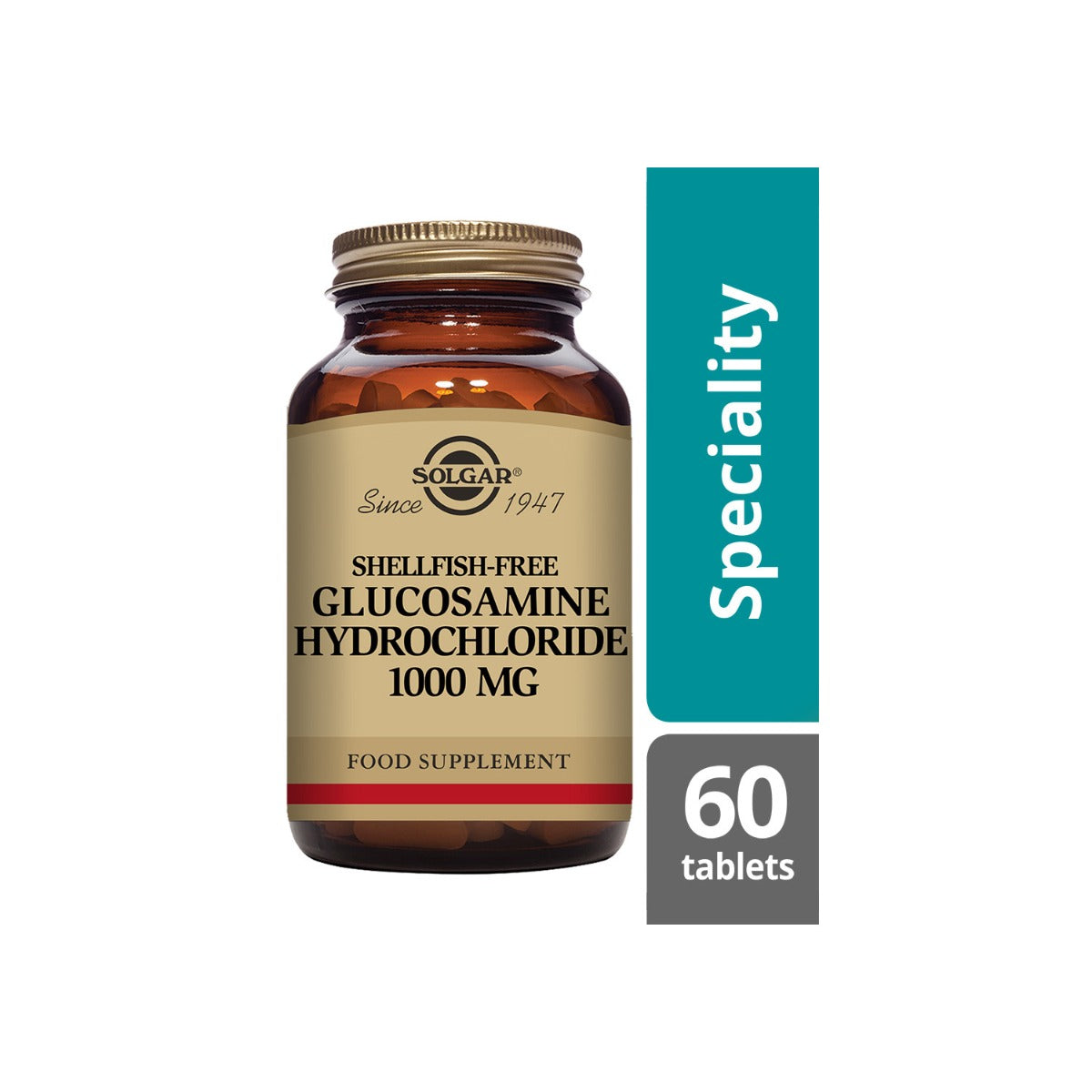 Solgar® Glucosamine Hydrochloride 1000 mg Tablets - Pack of 60