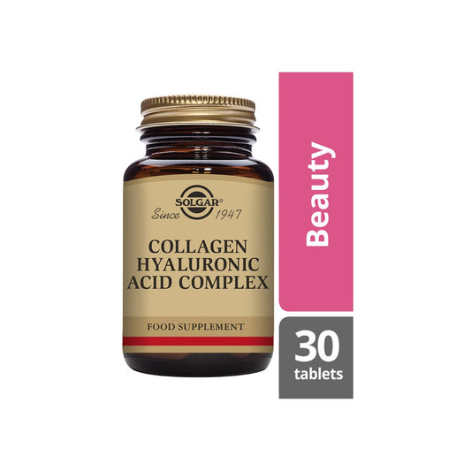 Solgar® Collagen Hyaluronic Acid Complex Tablets - 30 Pack