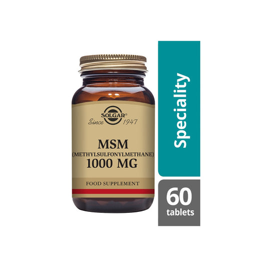 Solgar® MSM 1000 mg Tablets - Pack of 60