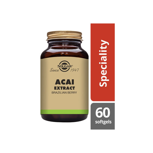 Solgar® Acai Extract Softgels - Pack of 60