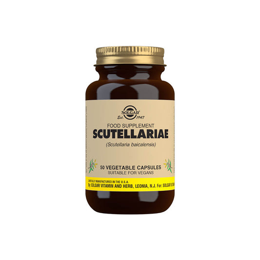 Solgar® Scutellariae Vegetable Capsules - Pack of 50
