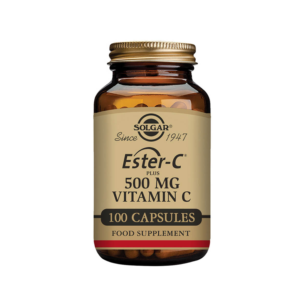 Solgar® Ester-C Plus 500 mg Vitamin C Vegetable Capsules - Pack of 100
