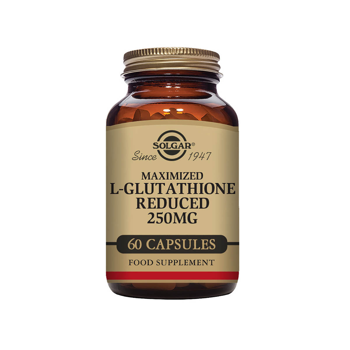 Solgar® Maximised L-Glutathione Reduced 250 mg Vegetable Capsules - Pack of 60