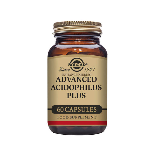 Solgar® Advanced Acidophilus Plus Vegetable Capsules - Pack of 60