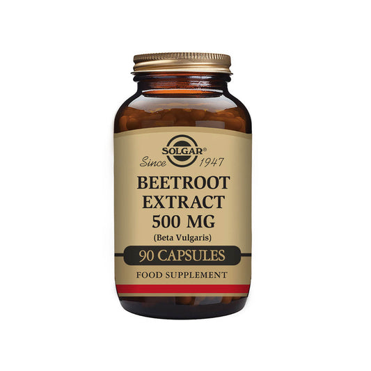 Solgar® Beetroot Extract 500 mg Vegetable Capsules - Pack of 90