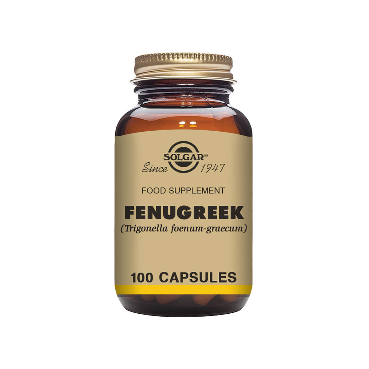 Solgar® Fenugreek Vegetable Capsules - Pack of 100
