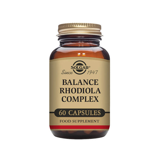 Solgar® Balance Rhodiola Complex Vegetable Capsules - Pack of 60