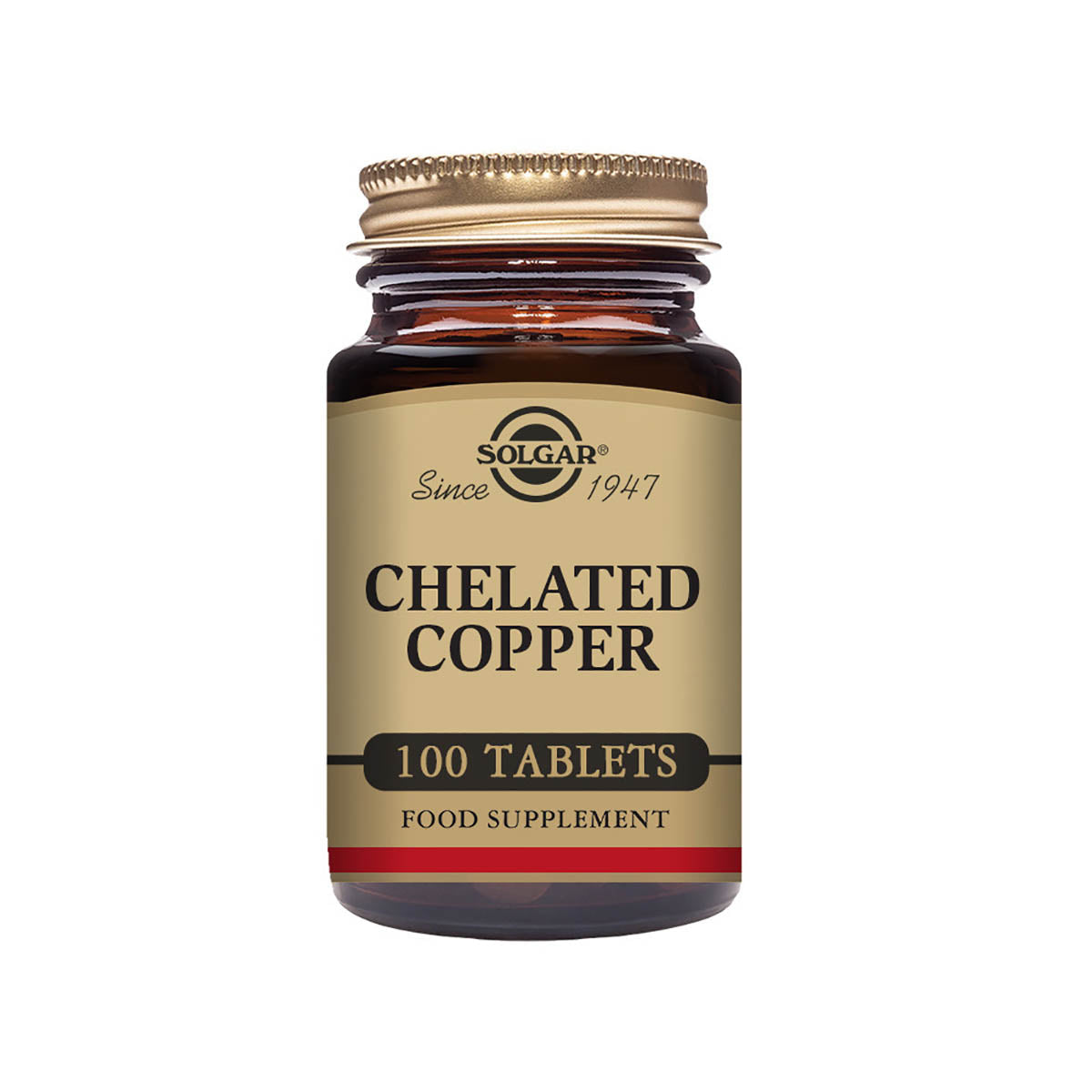 Solgar® Chelated Copper Tablets - Pack of 100